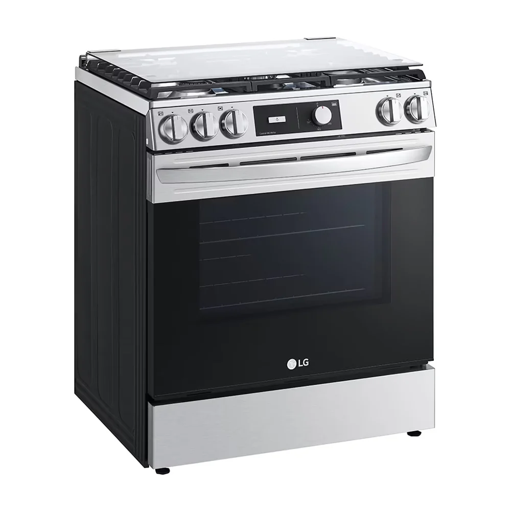 LG Estufa a Gas de Acero Inoxidable | 5.8p3 | Ultra Heat | Easy Clean | Tapa | Plancha | 30" | 5 Quemadores - Imagen 4
